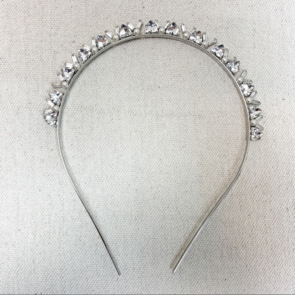 Rhinestone and faux Pearl Headband